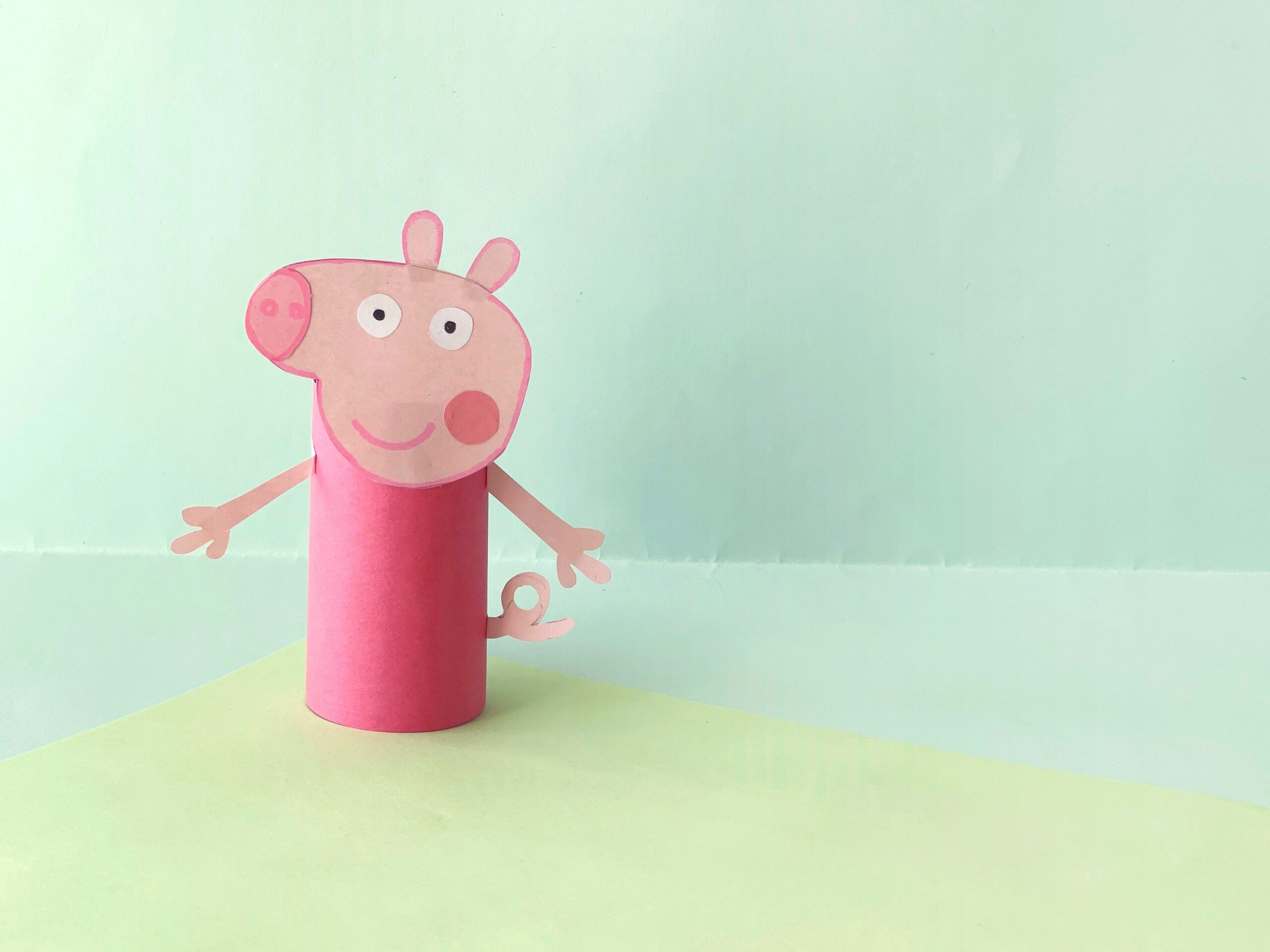 Adorable Toilet Paper Roll Peppa Pig Craft 14 Peppa fans assemble! Here is an adorable Toilet Paper Roll Peppa Pig Craft for you to make and play with. All you need are basic craft supplies!