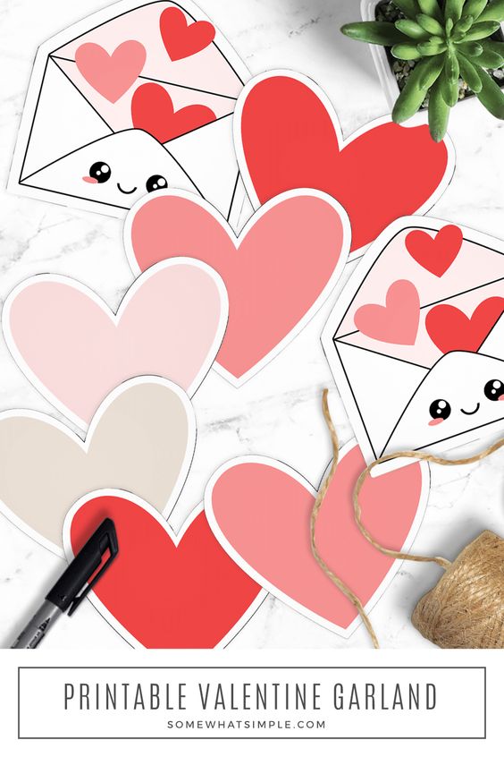20 Vibrant Valentine's Day Printables for Kids 16 15 Valentines Day printables