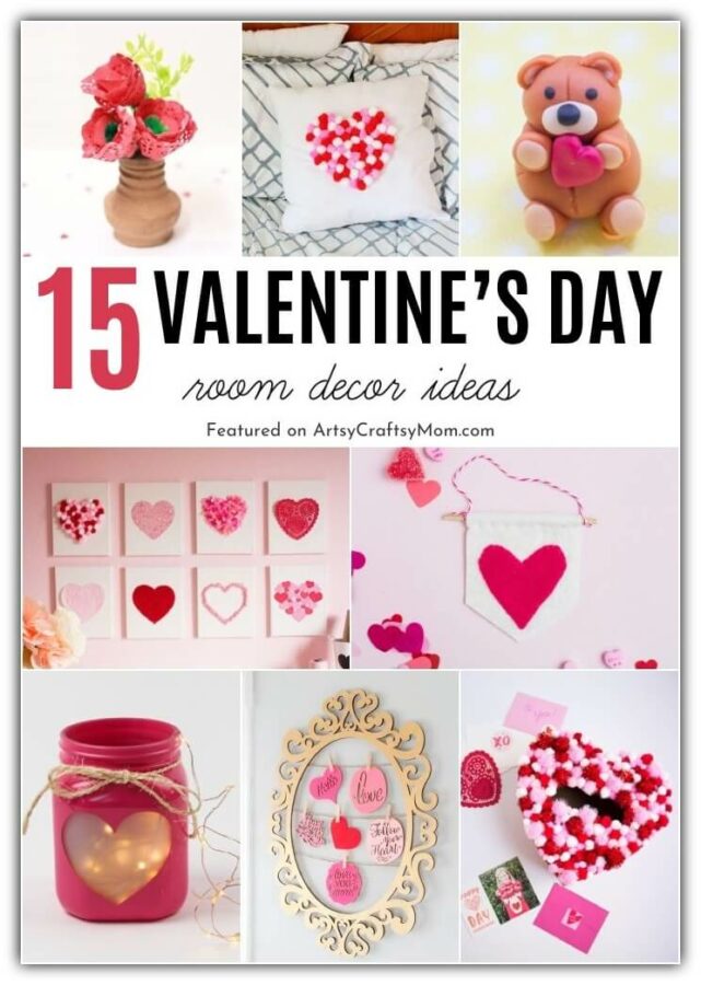 Here are some dashing DIY Valentines Day Room Decor Ideas for teens - and the teen-at-heart! Chic, simple and elegant decor ideas you'll love!