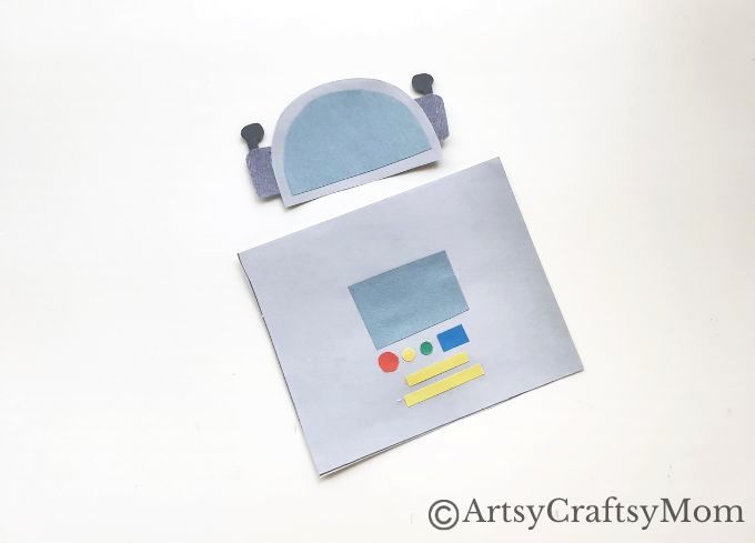 All you need is an empty cardboard tube to make this adorable toilet paper roll robot craft! So gather your supplies, lay them out and get crafting!