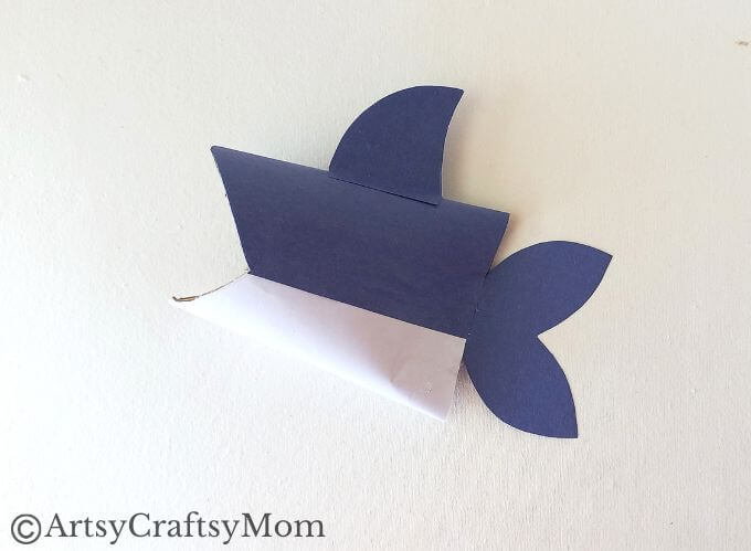 This toilet paper roll shark craft is easy to make, and is perfect for Shark Awareness Day, International Whale Shark Day or an aquatic life lesson!