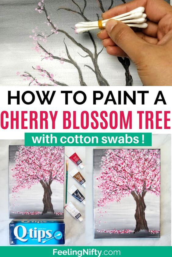 These gorgeous Cherry Blossom Crafts are perfect to welcome spring & the ultimate celebration of blooms - the National Cherry Blossom Festival!