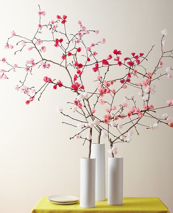 These gorgeous Cherry Blossom Crafts are perfect to welcome spring & the ultimate celebration of blooms - the National Cherry Blossom Festival!