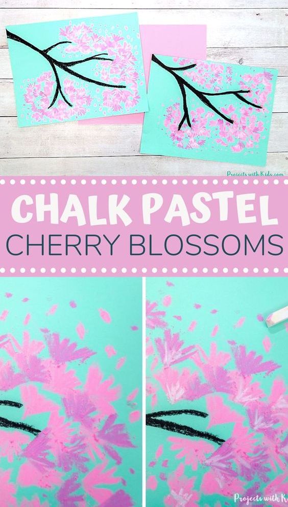 These gorgeous Cherry Blossom Crafts are perfect to welcome spring & the ultimate celebration of blooms - the National Cherry Blossom Festival!