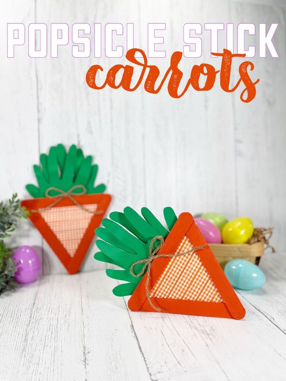 You don't have to be a bunny to love carrots - or carrot crafts! Here are some Cute Carrot Crafts for Kids of all ages to make and enjoy!