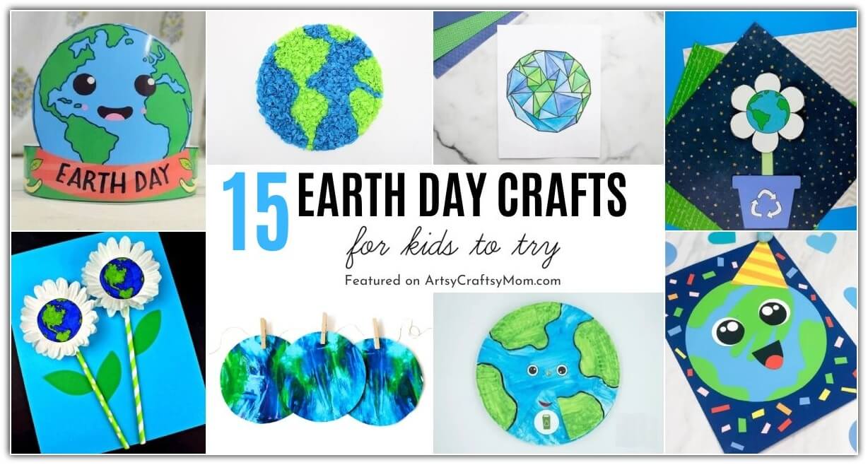 Have fun this Earth Day with these engaging and educational Earth Day Crafts for Kids! We have only one Earth, so let's celebrate it fully!