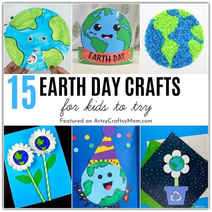 Have fun this Earth Day with these engaging and educational Earth Day Crafts for Kids! We have only one Earth, so let's celebrate it fully!