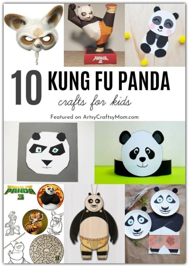 Celebrate the flavor of the season with these cute and fun Kung Fu Panda crafts! Great for setting up a Kung Fu Panda party for your friends too!
