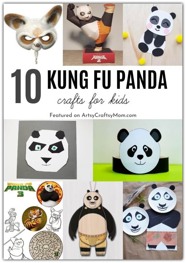 Celebrate the flavor of the season with these cute and fun Kung Fu Panda crafts! Great for setting up a Kung Fu Panda party for your friends too!