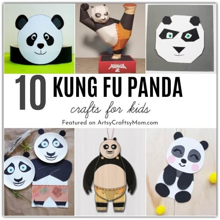 Celebrate the flavor of the season with these cute and fun Kung Fu Panda crafts! Great for setting up a Kung Fu Panda party for your friends too!