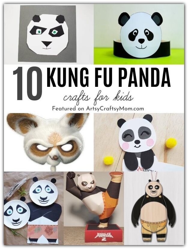Celebrate the flavor of the season with these cute and fun Kung Fu Panda crafts! Great for setting up a Kung Fu Panda party for your friends too!