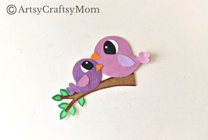 You'll be blown away by this beautiful Mother's Day 3D Papercraft for Kids! However, it's easier than it looks, and kids of all ages can make it!