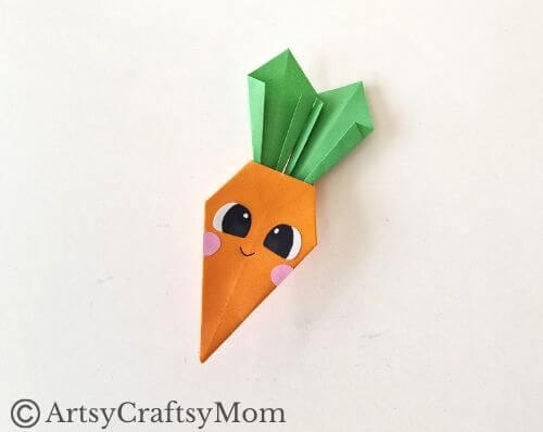 Are you a newbie to the art of Origami? Here's a simple Origami Carrot Craft that's perfect for beginners, complete with step-by-step instructions!