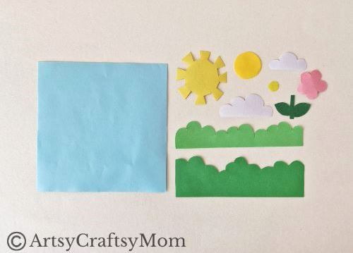 Cute Spring Bunny Papercraft with Printable Template 12 All you need is colored craft paper and cardstock to make this adorable spring bunny papercraft! Great even for crafting beginners and little ones!