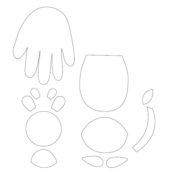 This Handprint Lion Craft for Kids will be absolutely adorable with little hands! It would make a great craft to gift grandparents, aunts and uncles!