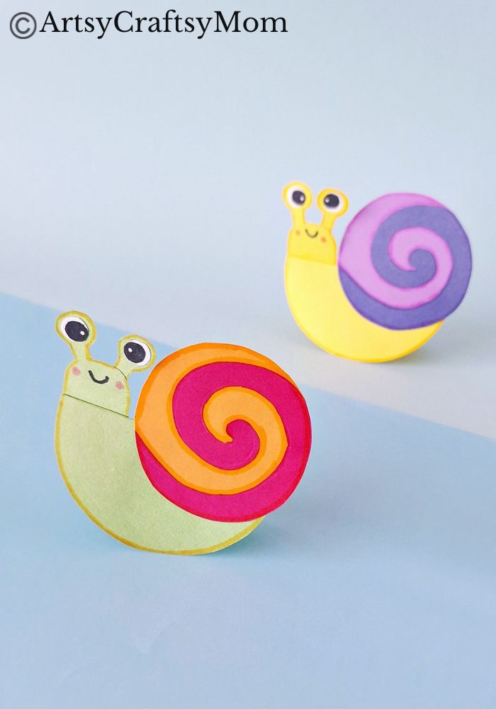 Here is a cute little Rocking Snail Craft for Kids - the rocking is both physically and in spirit! Young kids will enjoy making and playing with it for hours!