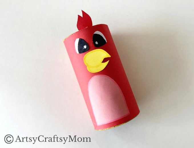 Terrific Toilet Paper Parrot Craft for Kids 8 Kids are going to love this bright and colorful Toilet Paper Parrot Craft! Use craft paper in different colors to add feathers and create a fun project!