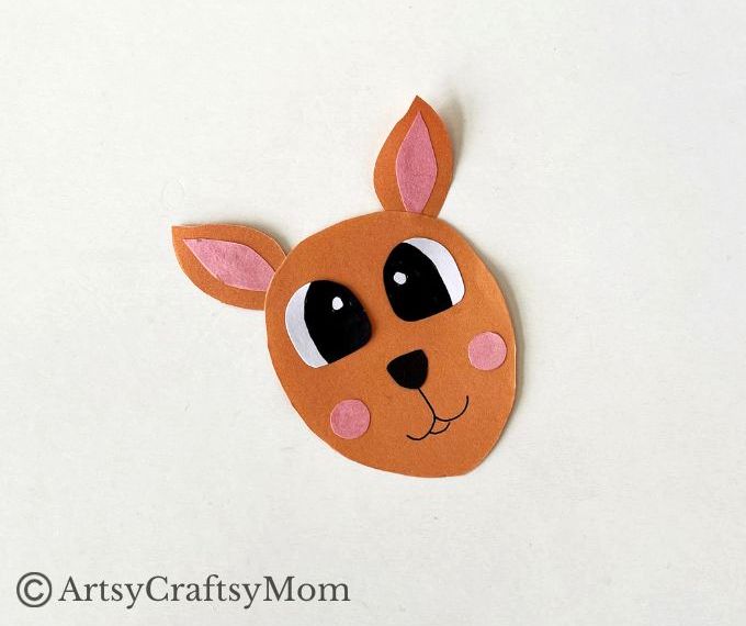 Enjoy this cute Toilet Paper Roll Kangaroo Craft that's also super simple to make! See how easy it is to turn a cardboard tube into something cool!