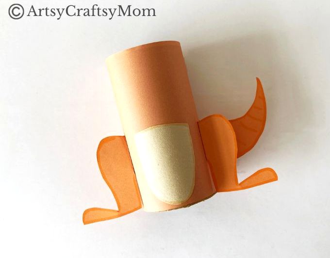 Enjoy this cute Toilet Paper Roll Kangaroo Craft that's also super simple to make! See how easy it is to turn a cardboard tube into something cool!