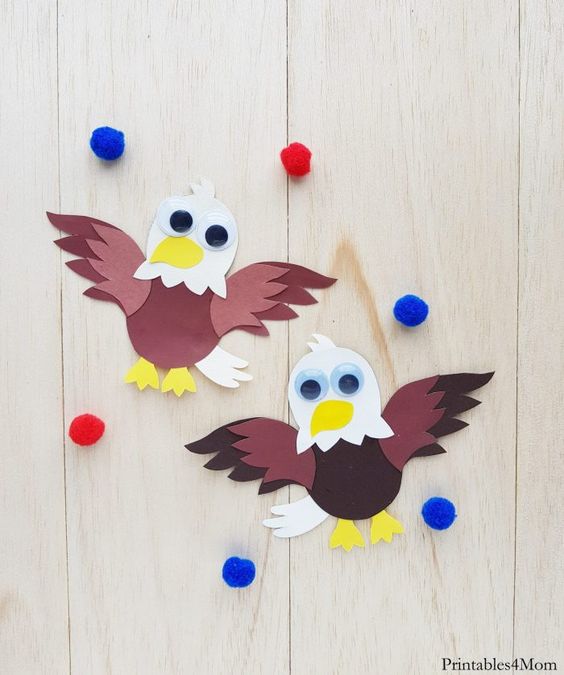 Whether it's National American Eagle Day or the Fourth of July, we've got you covered with these amazing American Eagle Crafts for Kids!