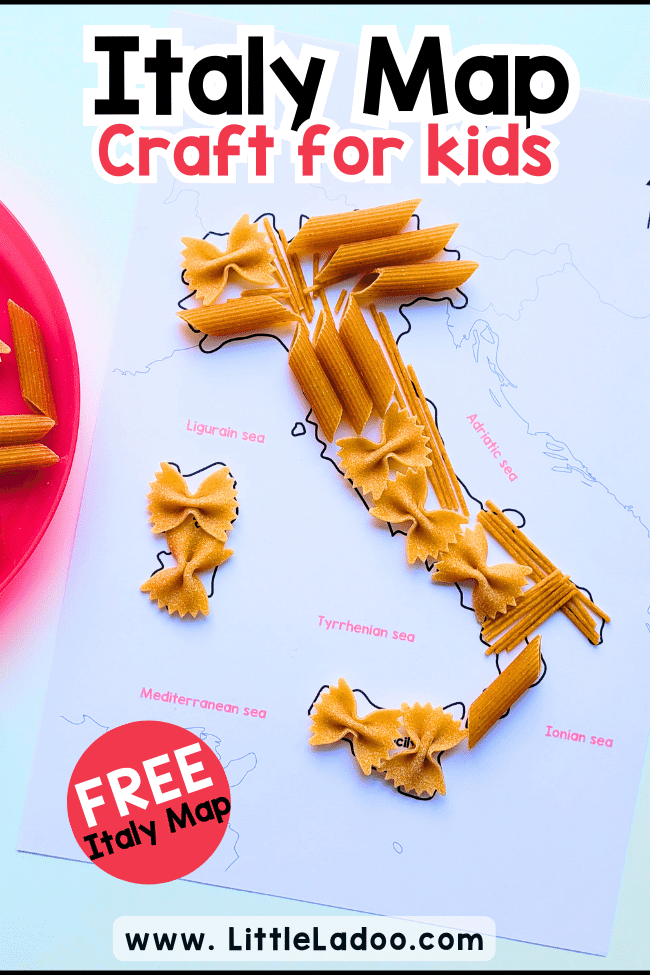 20 Interesting Italy Crafts for Kids 13 We are celebrating Italy this month, with some Interesting Italy Crafts for Kids! Learn about Italian art, architecture, culture, food and much more!