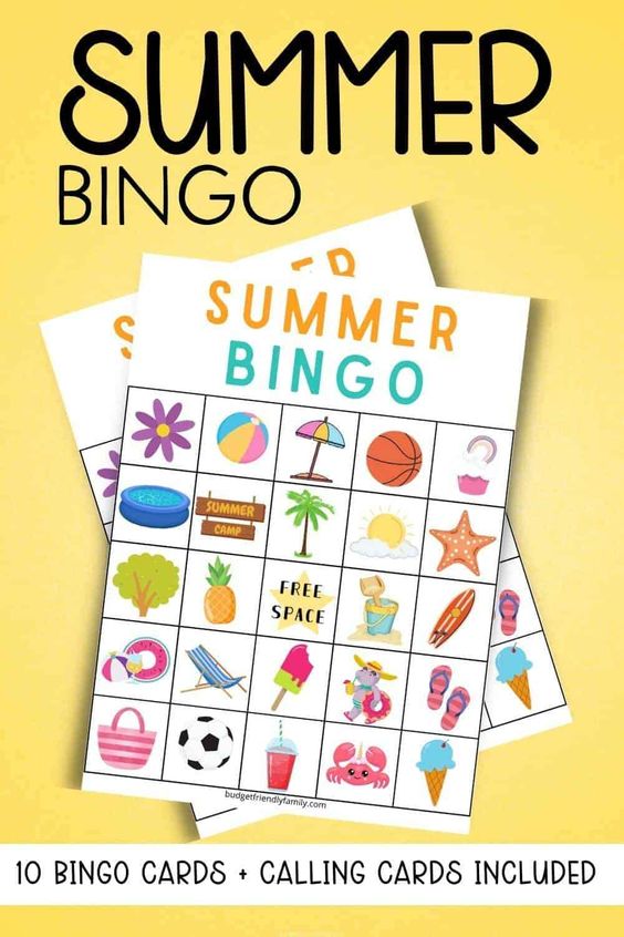 These Printable Bingo Games for Kids will make family game night a whole lot fun! Perfect for parties, get-togethers or just a boring afternoon!