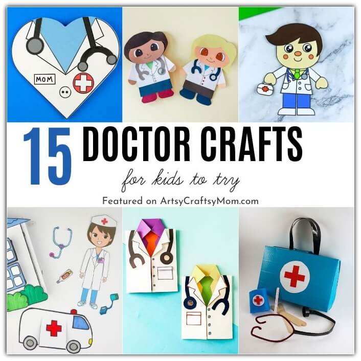 These Doctor Crafts for Kids are perfect for Doctor's Day on the 1st of July, to celebrate Dr Bidhan Chandra Roy, India's premier physician.