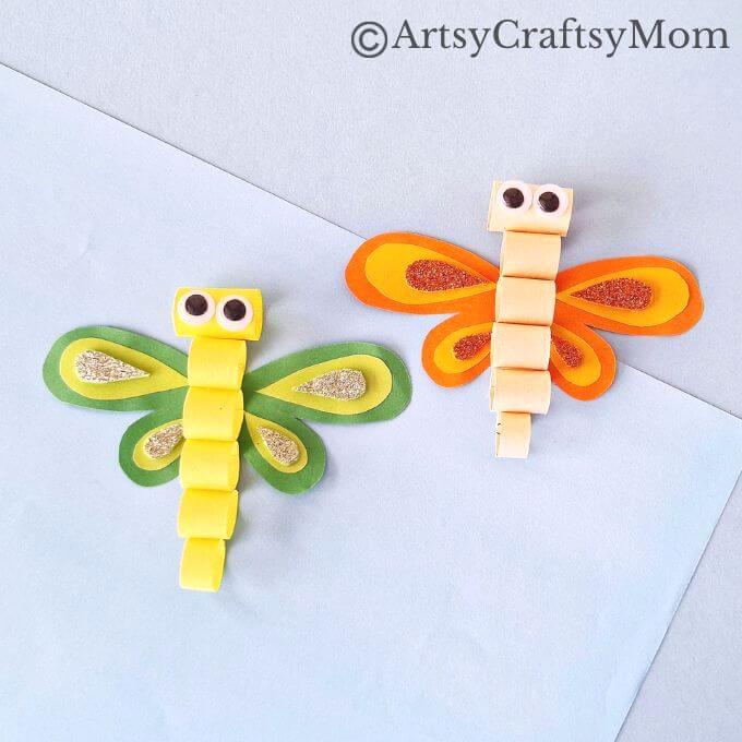 National Dragonfly Day falls on the second Saturday of June, and we're celebrating with a Dashing Dragonfly Papercraft! Great for kids of all ages!