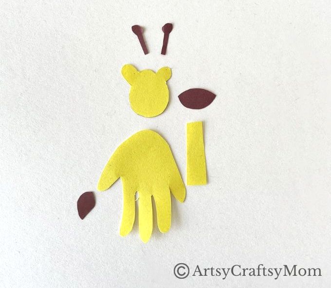 Can you turn a handprint into a giraffe? Well, our Easy Handprint Giraffe Craft for Kids certainly proves you can, and it looks great as well!