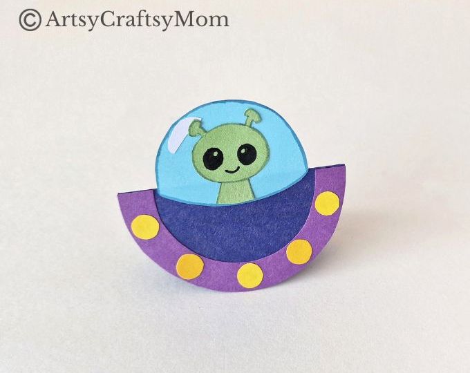 It's World UFO Day, and we are not going to miss it! Here's a fun Rocking UFO Craft for Kids to make & play with. Be sure to learn about UFOs too!