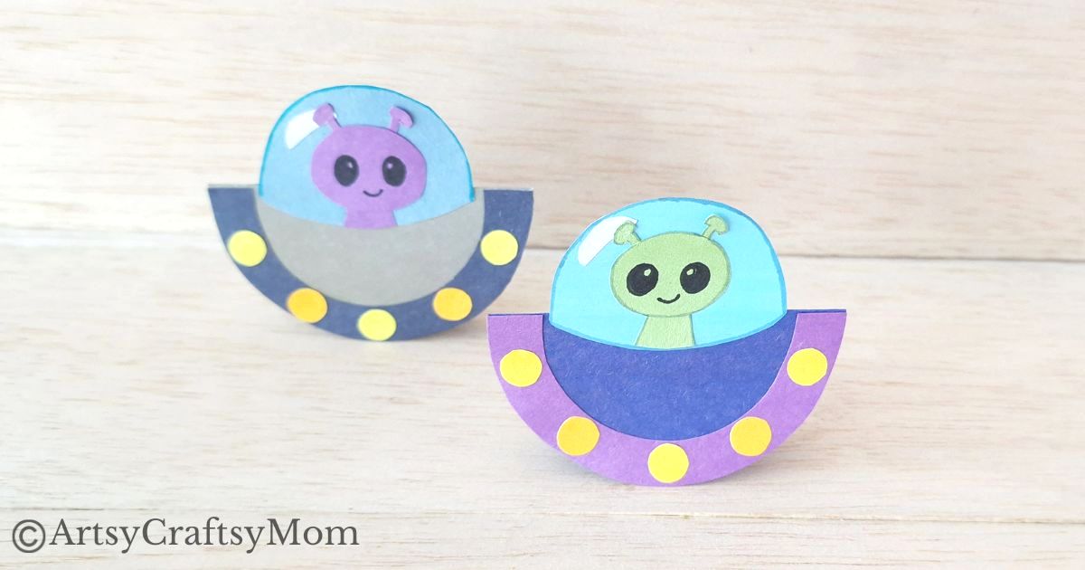 It's World UFO Day, and we are not going to miss it! Here's a fun Rocking UFO Craft for Kids to make & play with. Be sure to learn about UFOs too!