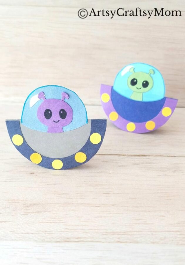 It's World UFO Day, and we are not going to miss it! Here's a fun Rocking UFO Craft for Kids to make & play with. Be sure to learn about UFOs too!