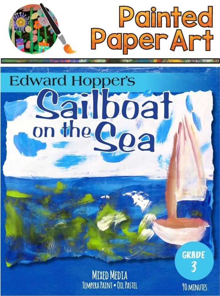 Learn about celebrated American artist Edward Hopper and his love for landscapes with these fun and easy Edward Hopper art projects for kids.