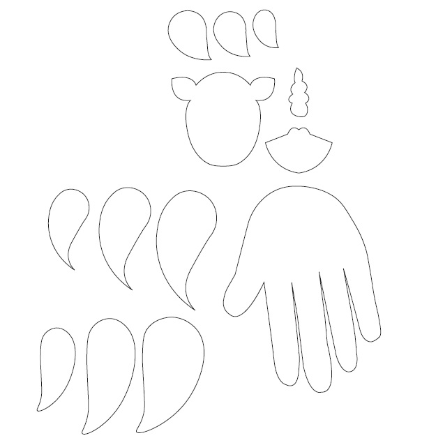 How does a handprint become a unicorn? With some magic, of course, and also through this Gorgeous Handprint Unicorn Craft for Kids!