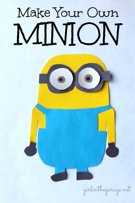 Celebrate the release of the brand new Despicable Me movie this year with some fun Minion Crafts for Kids. There's something here for all ages!