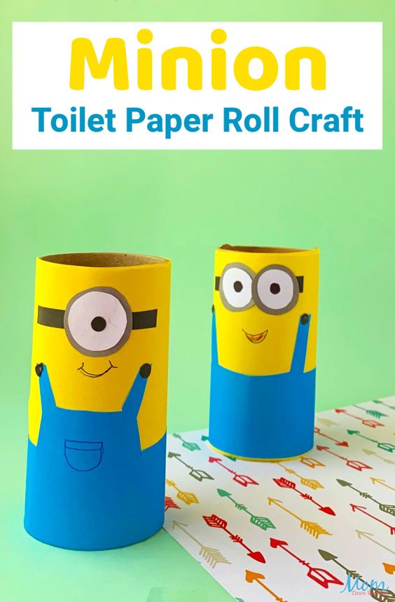 Celebrate the release of the brand new Despicable Me movie this year with some fun Minion Crafts for Kids. There's something here for all ages!