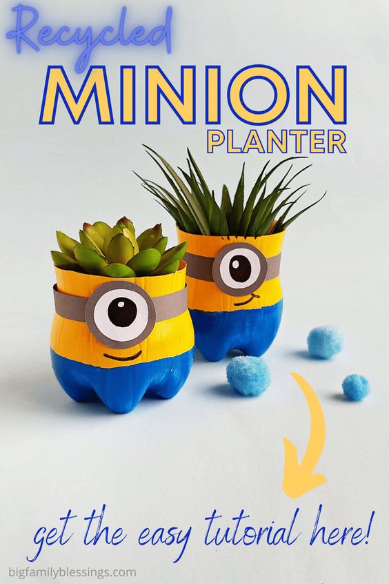Celebrate the release of the brand new Despicable Me movie this year with some fun Minion Crafts for Kids. There's something here for all ages!