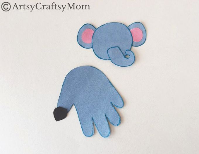 These guys look great & are so easy to make! Check out our handprint elephant craft for kids, which goes perfectly with a lesson about elephants!