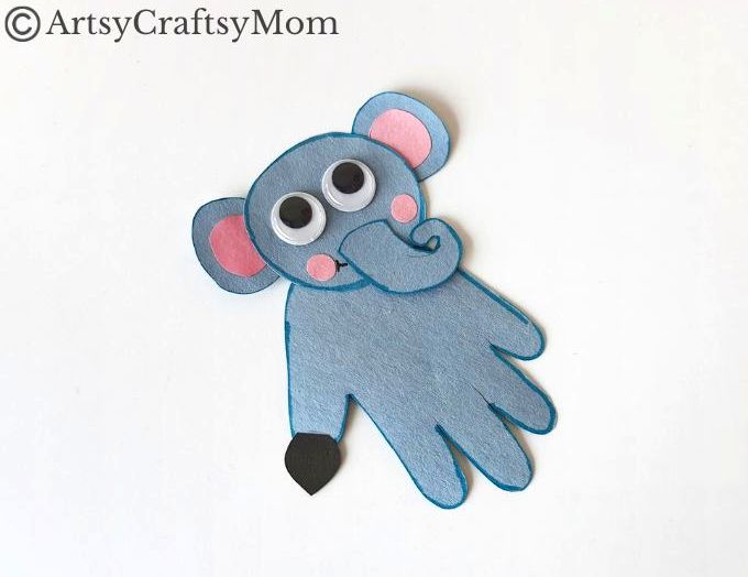 These guys look great & are so easy to make! Check out our handprint elephant craft for kids, which goes perfectly with a lesson about elephants!