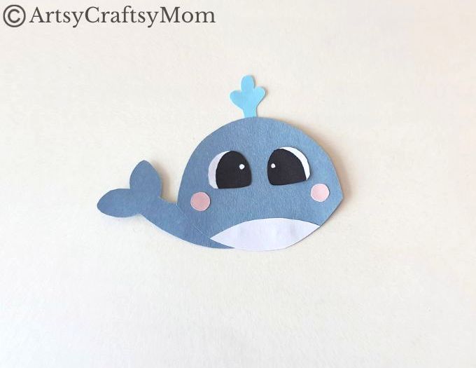 Looking for a little reading partner to hold your place in your book? This easy and fun Whale Bookmark Craft for Kids is just what you need!