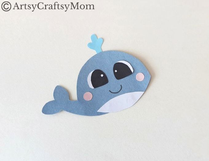 Looking for a little reading partner to hold your place in your book? This easy and fun Whale Bookmark Craft for Kids is just what you need!