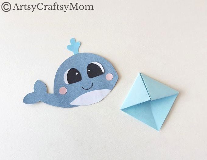 Looking for a little reading partner to hold your place in your book? This easy and fun Whale Bookmark Craft for Kids is just what you need!