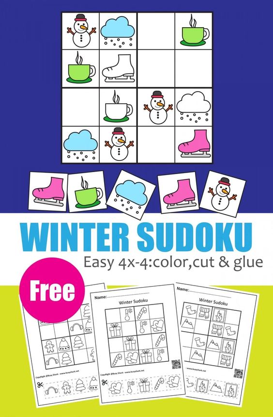 10 Sensational Sudoku Printables for Kids 11 Introduce kids to the world of sudoku puzzles with these fun and cute sudoku printables for kids! Complete with templates along with instructions.