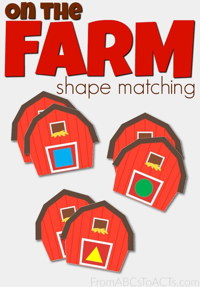 These farm themed printables are perfect for young kids, even toddlers and preschoolers! Have fun cutting, drawing, lacing and playing around!