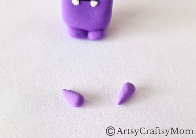 Want to gift your friend something special this Halloween? Try making this DIY clay monster - it's easy to make, super cute and not at all scary!