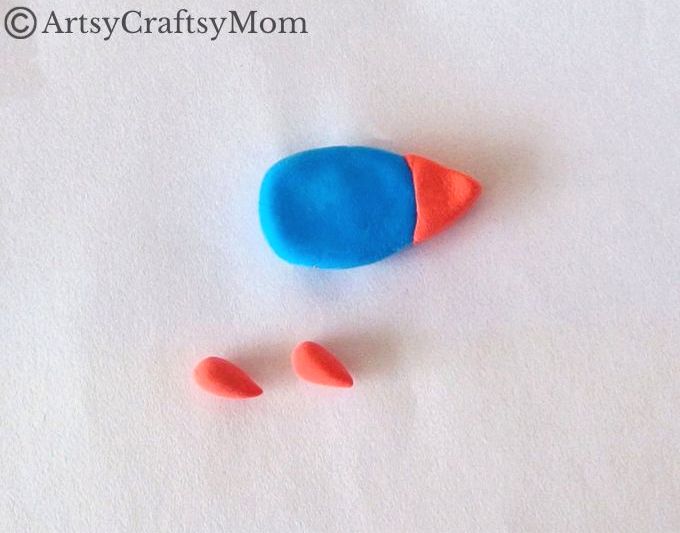 This DIY clay rocket tutorial is easy enough for beginners to try, even kids! all you need is some clay and a few tools and you're set to launch!