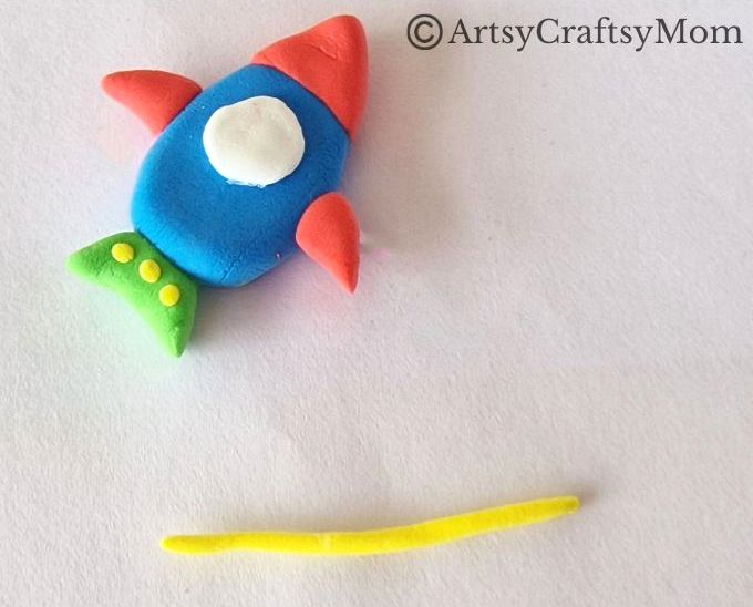 This DIY clay rocket tutorial is easy enough for beginners to try, even kids! all you need is some clay and a few tools and you're set to launch!