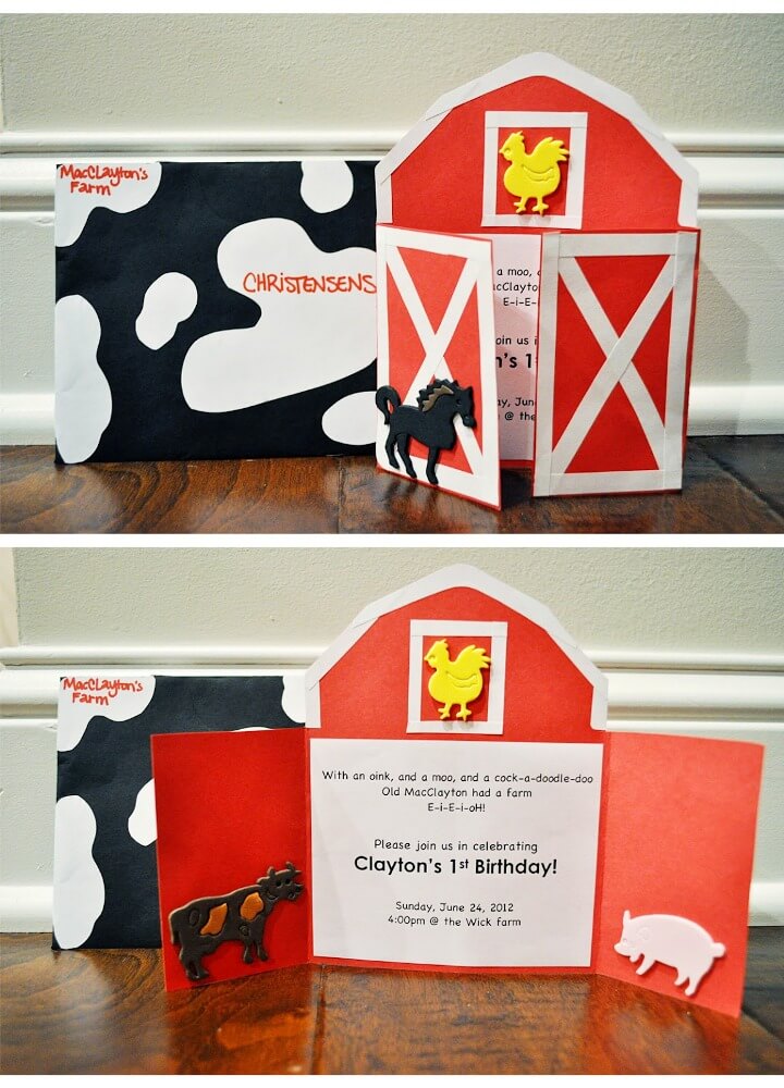 Surprise your little one with a fun-filled farm themed birthday party and watch how the kids soak up all the excitement!