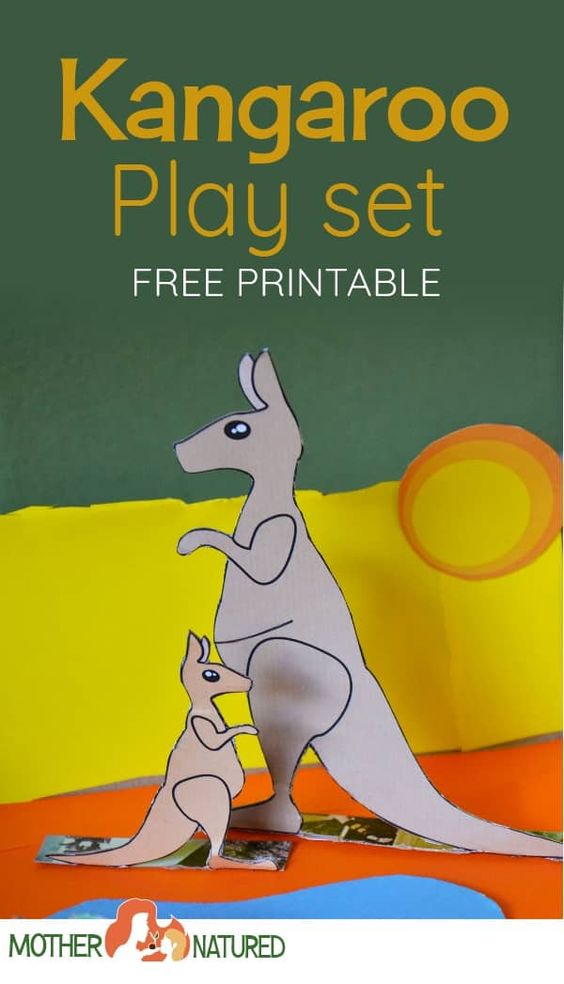 Love kangaroos? Then you'll love these cute and easy kangaroo crafts for kids! Perfect for Australia Day or World Kangaroo Day.