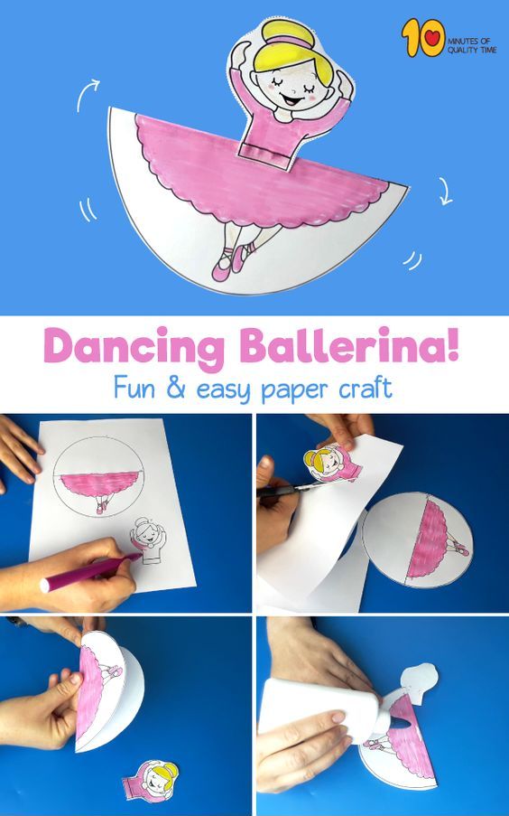 If you've got a ballet enthusiast at home, they'll love these pretty ballerina crafts for kids! Make ballerinas out of pipe cleaners, coffee filters & more!